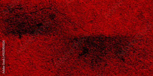 Abstract Red Grunge Texture with Black Splatter and Organic Volcanic Surface High Contrast Distressed Background for Horror Themes and Dramatic Artwork.
