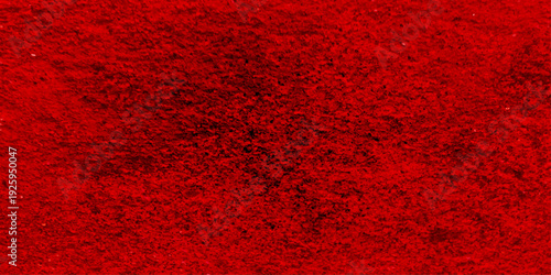 Abstract Deep Red Volcanic Surface with Black Grunge Splatter Gritty Macro Texture Background for Horror, Paint Effects, and High Impact Design Use.