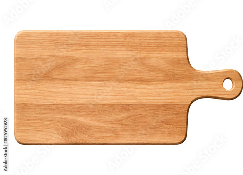 Empty Wooden Cutting Board for Kitchen Food Prep