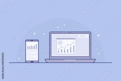 laptop computer on the window