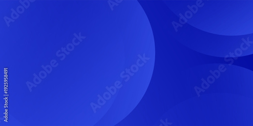 Abstract Blue Gradient Background with Smooth Overlapping Fluid Curves and Waves. vector illustration