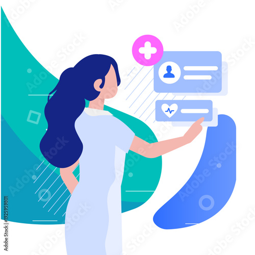 young woman with a credit card