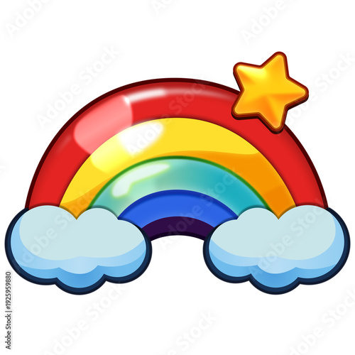 Colorful Rainbow Icon