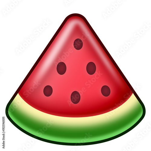 Watermelon Fruit Icon