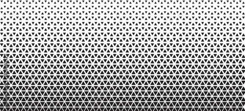Halftone triangles pattern. Abstract geometric gradient background. Vector illustration  EPS 10. Vector illustration. Eps10