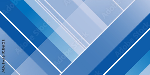 Abstract stripe blue background with dynamic effect. Motion vector Illustration with white lines decoration. Trendy dark navy blue gradients. Can be used for advertising, marketing, presentation