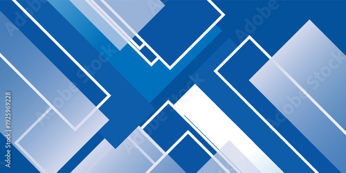 Abstract stripe blue background with dynamic effect. Motion vector Illustration with white lines decoration. Trendy dark navy blue gradients. Can be used for advertising, marketing, presentation