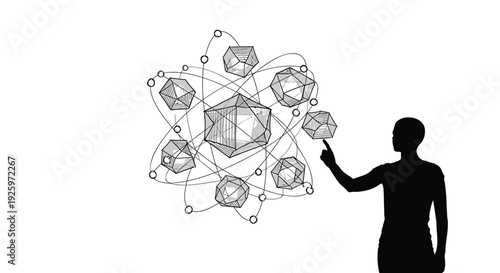 Business strategy and technology concept vector