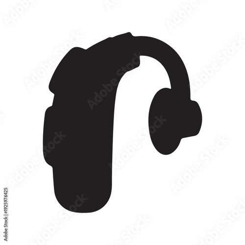 Hearing aid icon symbol for your web designs. Icon logo, app, UI.
