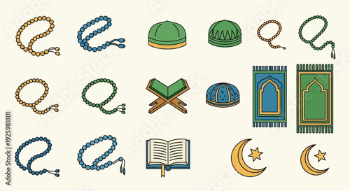Islamic Symbols and Religious Icons.