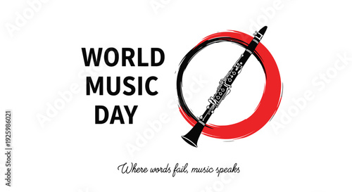 World Music Day logo vector