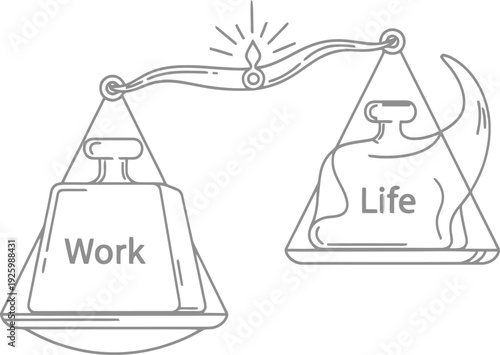 Achieving balance between work and life