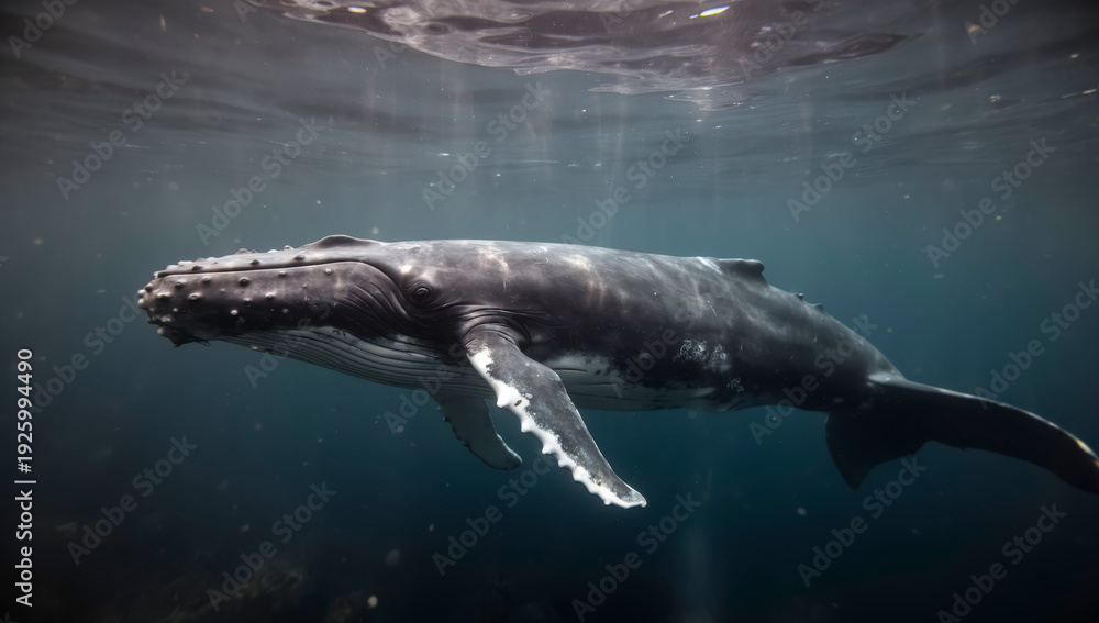 Obraz premium ballena gris, ballena, mar, oceáno, acuático, mamífero, corcovado, delfines, aleta, cola, azul, azul marino, naturaleza, olas, animal, fauna, salto, peces, inhospitalario, pacífico, observación, natac