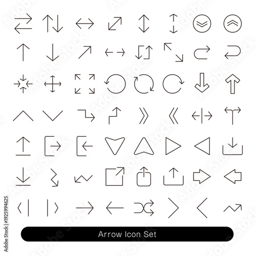 矢印アイコンセット