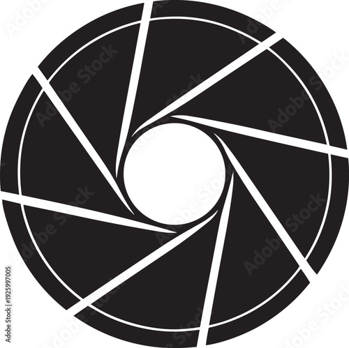 Camera Lens Aperture Diaphragm Icon