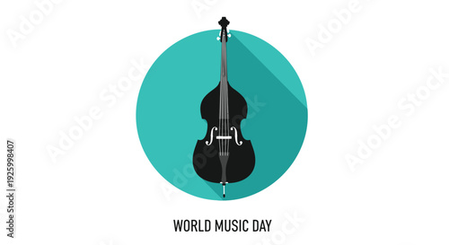 World Music Day vector icon