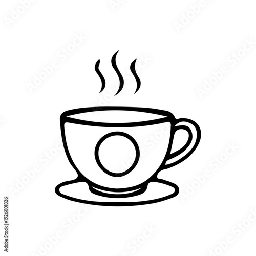 Hot Coffee Cup Icon