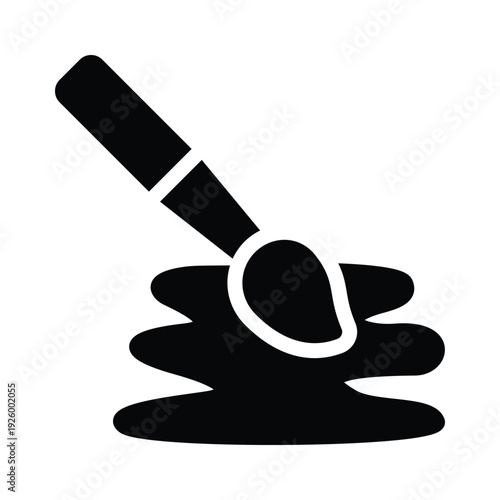 Paintbrush icon design template
