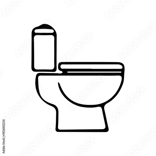 Toilet Icon Outline