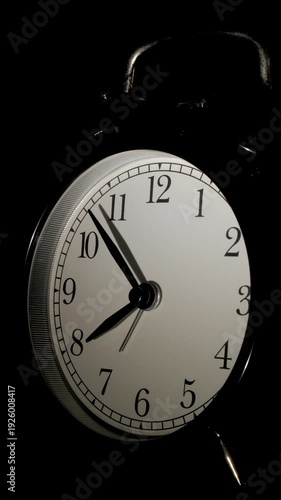 Wallpaper Mural Vertical time lapse of a clock time passing over a day to night. Torontodigital.ca