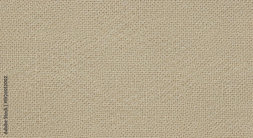 Fototapeta premium Seamless Beige Textured Fabric Background Pattern.
