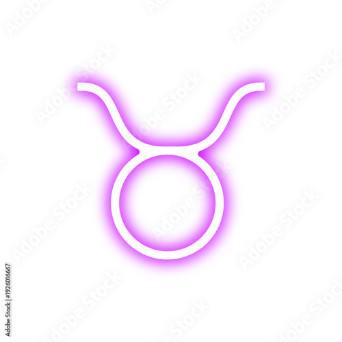 Neon Illustration of Zodiac Signs