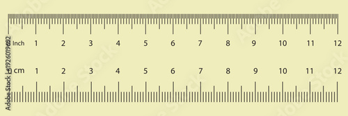Measuring tape scale set. Vector measurable yardstick measures length height meter precision tools centimeter millimeters calibration. Measurements scales design template. Cm to Inch Measuring scale.