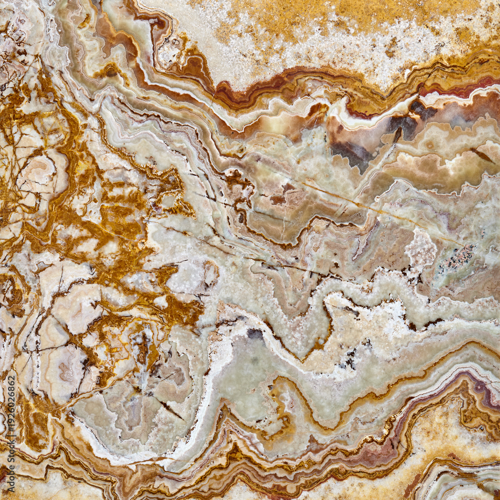 Obraz premium Banded Onyx Marble Texture Background