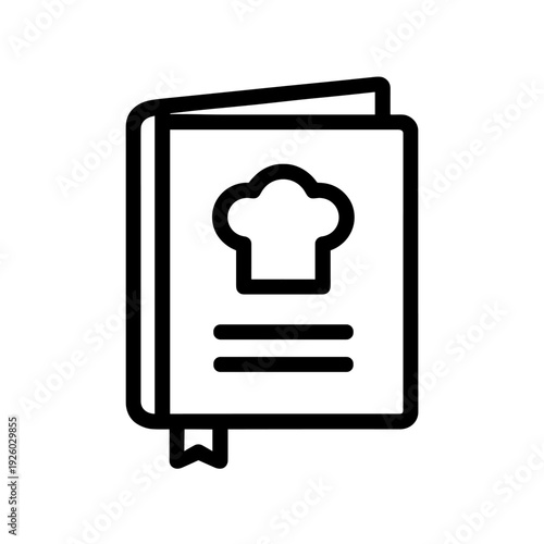 Stacked Recipe Books with Chef Hat for Cooking Reference