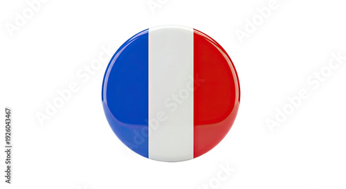 Shiny French Flag Button Free Download Shiny French Flag Button - GFXLoad