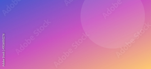 Vibrant gradient background with purple, pink, and orange hues