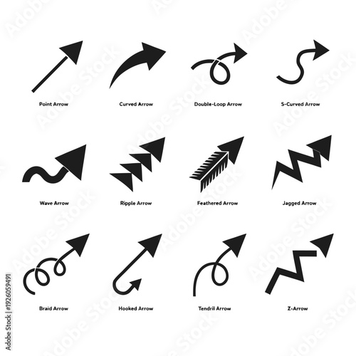 set of arrows