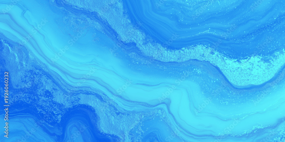 Fototapeta premium abstract background featuring dynamic, flowing waves of sapphire refreshing and energetic blue palette is ideal for web backgrounds.