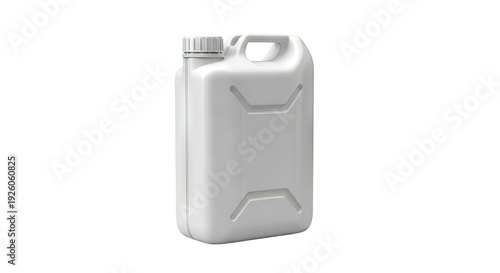 White Plastic Jerrycan