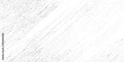 Minimalist white grunge distressed texture with subtle grey diagonal scratch strokes, versatile graphic element mimics the look of weathered wood grain.