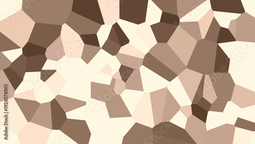 Brown beige pattern, abstract triangles background, earthy geometric texture