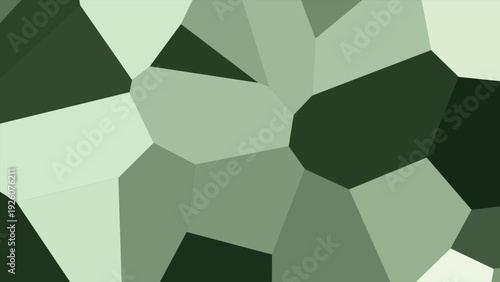 Green abstract triangles background, olive geometric pattern
