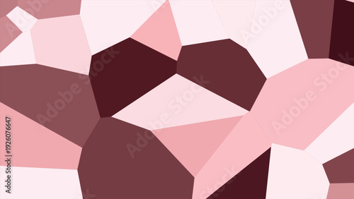 Pink polygonal shapes, abstract triangles background, soft texture