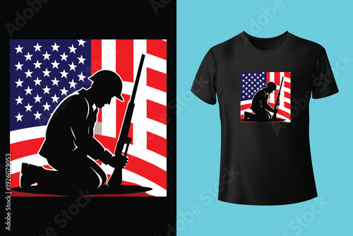Some moments are simply unforgettable Memorial Day t-shirt design vector illustration