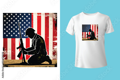 Some moments are simply unforgettable Memorial Day t-shirt design vector illustration