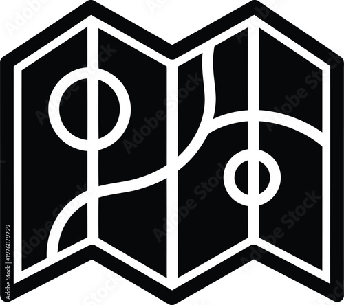 Navigation and direction with map and compass