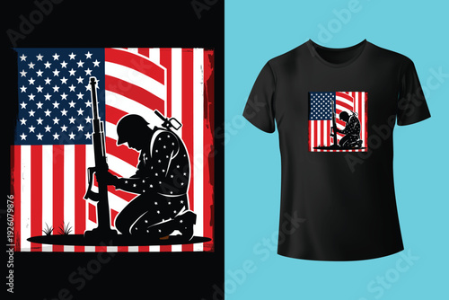 Some moments are simply unforgettable Memorial Day t-shirt design vector illustration