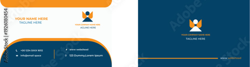 Editable business card design