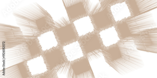 Simple Seamless Beige and White Checkered Pattern Square Texture Background
