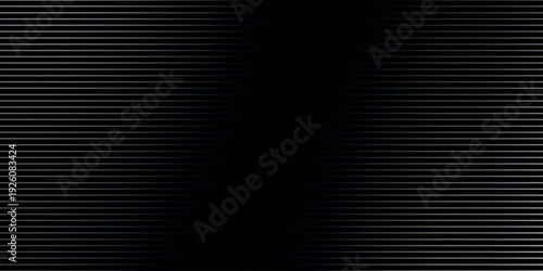 Dark abstract background with geometric patterns and elegant shiny metallic line decoration. Premium and luxurious modern technology concept. Vector illustration EPS. 2