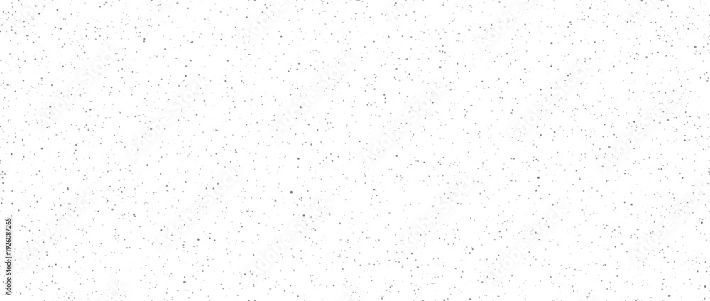 Fototapeta premium Grey seamless sand noise texture. Light gray grain background with speckles, flecks, particles. Repeated subtle distress grit pattern wallpaper. Scatter tiny dot surface. Vector speck overlay patern