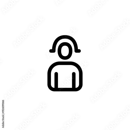 Operator line icon