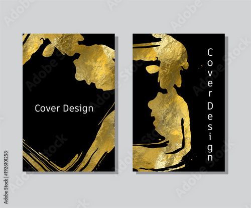Abstract trendy universal artistic banner template . Design for cover, invitation, banner, placard, brochure, poster, card, flyer and other Vector illustration