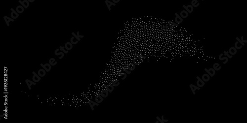 A dense cluster of stars shines brightly against a dark cosmic backdrop