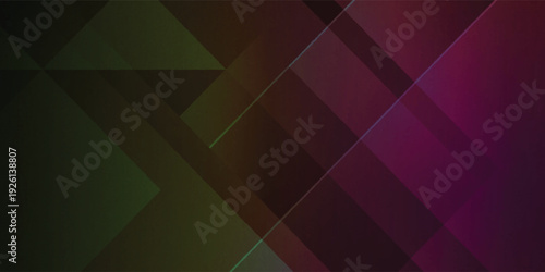 Abstract geometric background with overlapping transparent purple and olive green planes eps10